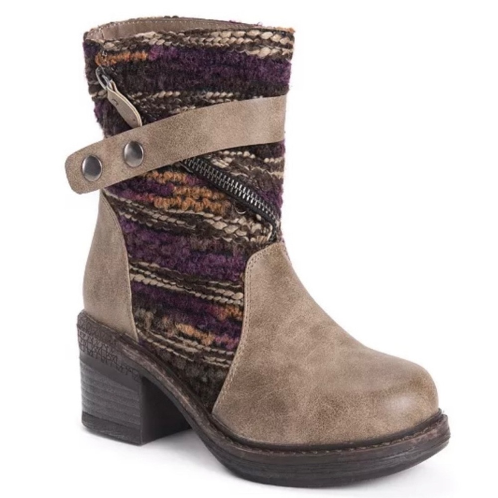 EUC Muk Luks Women’s Marni bootie size 9